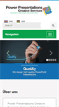 Mobile Screenshot of power-praesentation-24.de